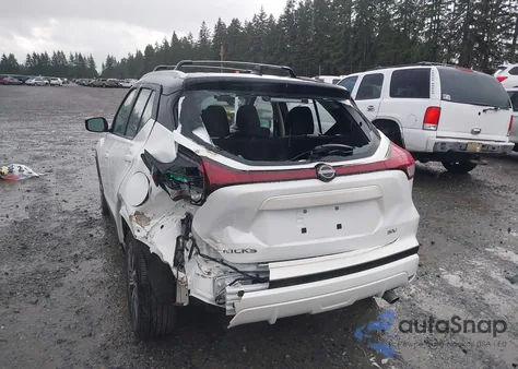 2023 Nissan Kicks Sv Xtronic Cvt from USA, damaged, VIN 3N1CP5CV5PL553918